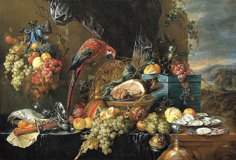 This file has annotations. Move the mouse pointer over the image to see them., Jan Davidsz. de Heem